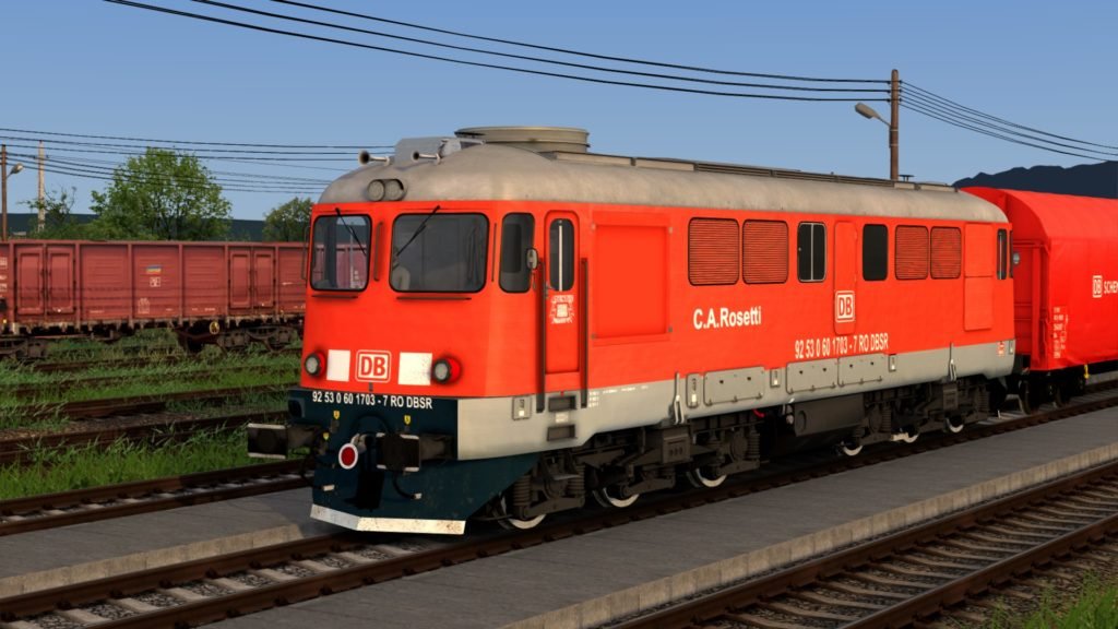 DB Cargo Romania 92 53 0 60 1703-7 - reskin
